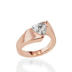 Optica Yellow Gold Engagement Ring