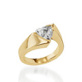 Optica Yellow Gold Engagement Ring