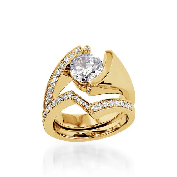 Embrace Yellow Gold Engagement Ring