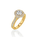 Royalty Yellow Gold Engagement Ring