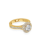 Royalty Yellow Gold Engagement Ring