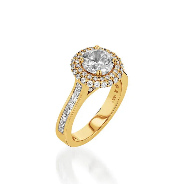 Royalty Yellow Gold Engagement Ring