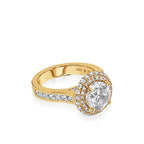 Royalty Yellow Gold Engagement Ring