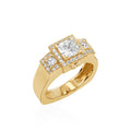 Vienna Yellow Gold Engagement Ring