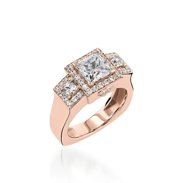 Vienna Yellow Gold Engagement Ring