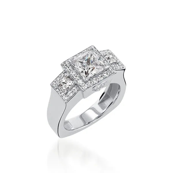 Vienna Yellow Gold Engagement Ring