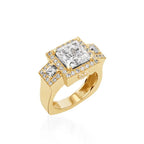 Vienna Yellow Gold Engagement Ring