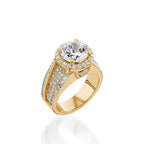 Maya Elite Yellow Gold Diamond Ring