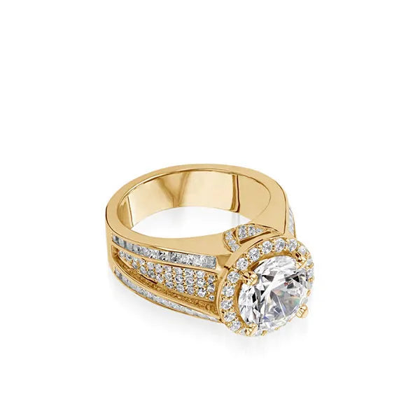 Maya Elite Yellow Gold Diamond Ring