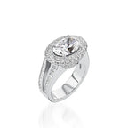 Florence Elite Yellow Gold Diamond Ring