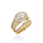 Lavish Yellow Gold Engagement Ring