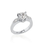 Capri Yellow Gold Engagement Ring