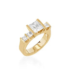 Avanti Yellow Gold Engagement Ring