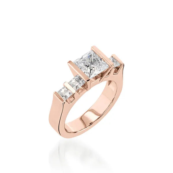 Avanti Yellow Gold Engagement Ring