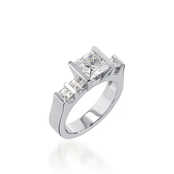 Avanti Yellow Gold Engagement Ring