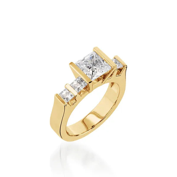 Avanti Yellow Gold Engagement Ring