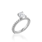 Duchess Oval Yellow Gold Engagement Ring