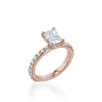 Duchess Radiant Yellow Gold Engagement Ring
