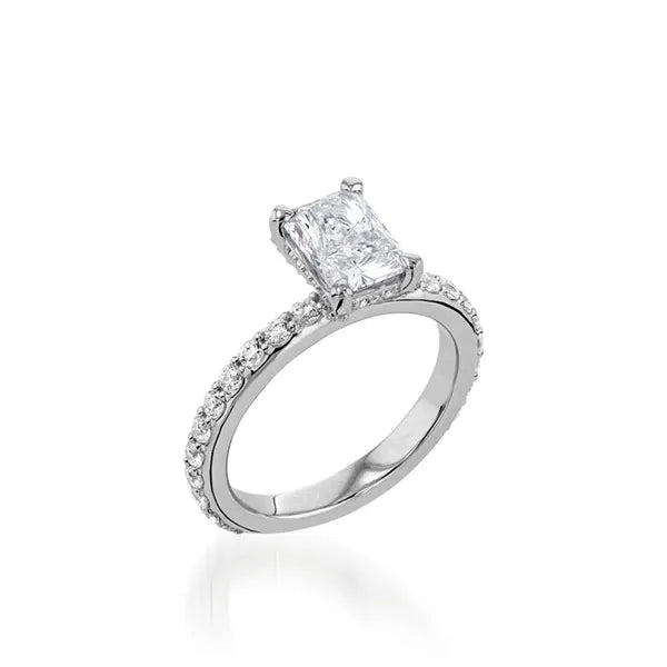 Duchess Radiant Yellow Gold Engagement Ring