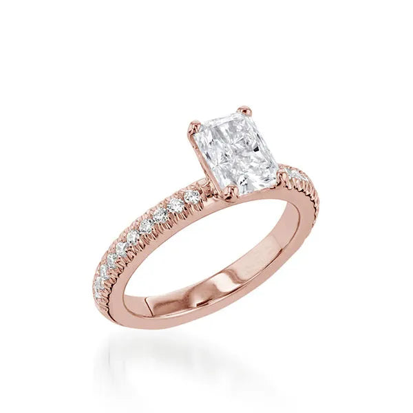 Essence Radiant Yellow Gold Engagement Ring