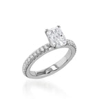 Essence Radiant Yellow Gold Engagement Ring