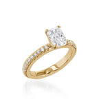 Essence Radiant Yellow Gold Engagement Ring