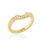 Capri Yellow Gold Engagement Ring
