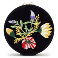 Zoe Velvet Travel Jewelry Case