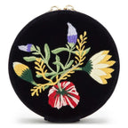 Zoe Velvet Travel Jewelry Case
