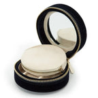 Zoe Velvet Travel Jewelry Case