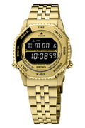 Seiko Essentials Gold-Tone Digital Watch