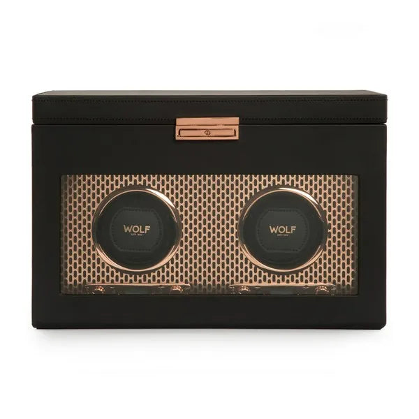 Axis Double Watch Winder Storage