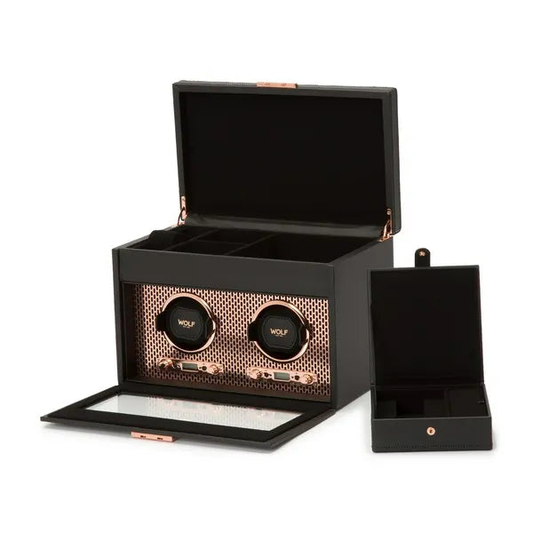 Axis Double Watch Winder Storage
