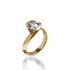 Apropos Yellow Gold Engagement Ring