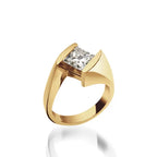 Decision Yellow Gold Engagement Ring