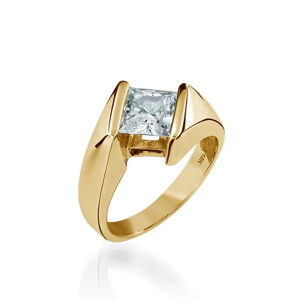 Decision Yellow Gold Engagement Ring