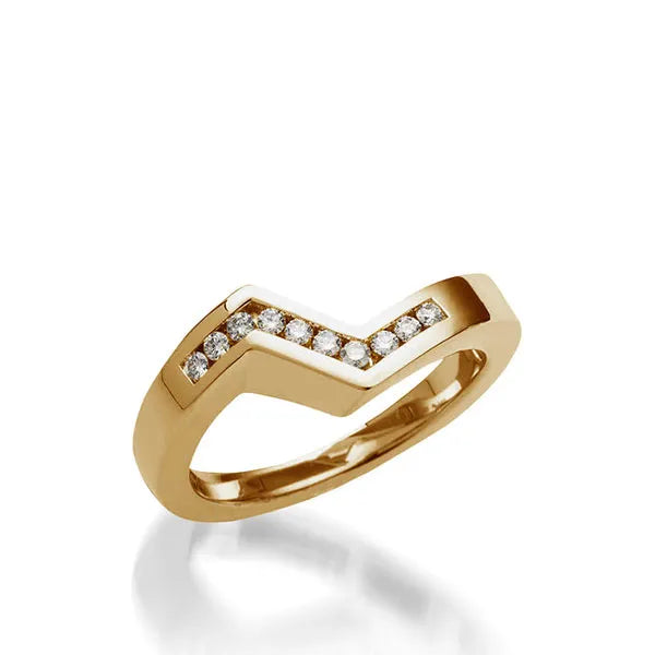Decision Yellow Gold Engagement Ring