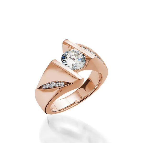 Episode Yellow Gold Engagement Ring