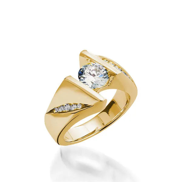 Episode Yellow Gold Engagement Ring
