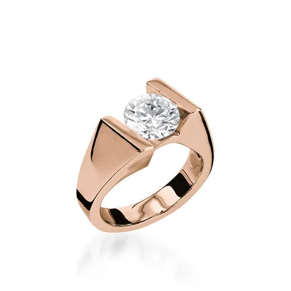 Techla Yellow Gold Engagement Ring