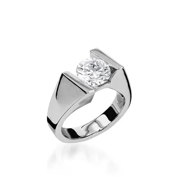 Techla Yellow Gold Engagement Ring