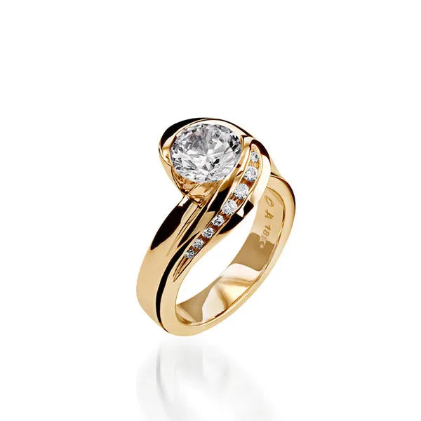 Apropos Plus Yellow Gold Engagement Ring