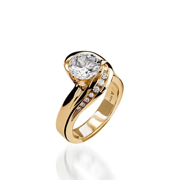 Apropos Plus Yellow Gold Engagement Ring