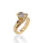 Apropos Plus Yellow Gold Engagement Ring