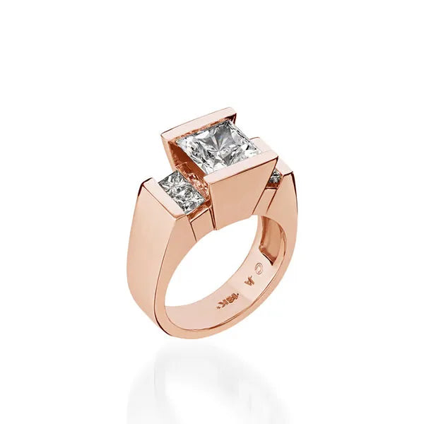 Ventana Yellow Gold Engagement Ring