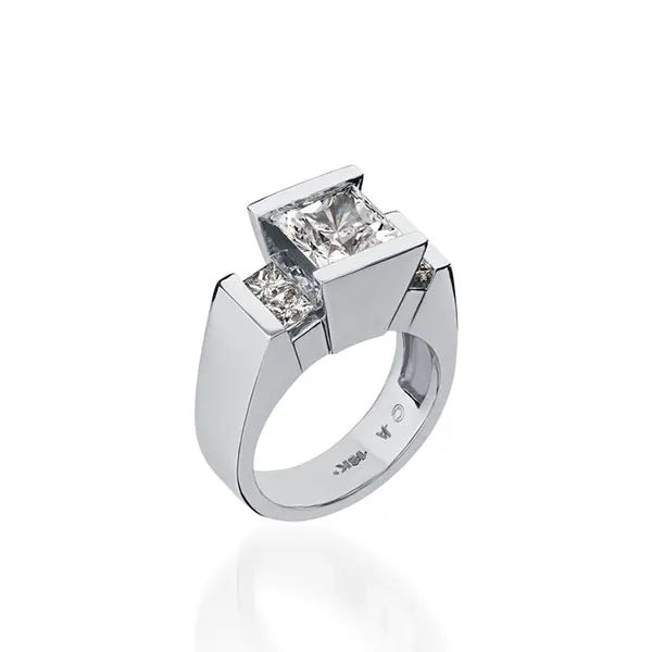 Ventana Yellow Gold Engagement Ring