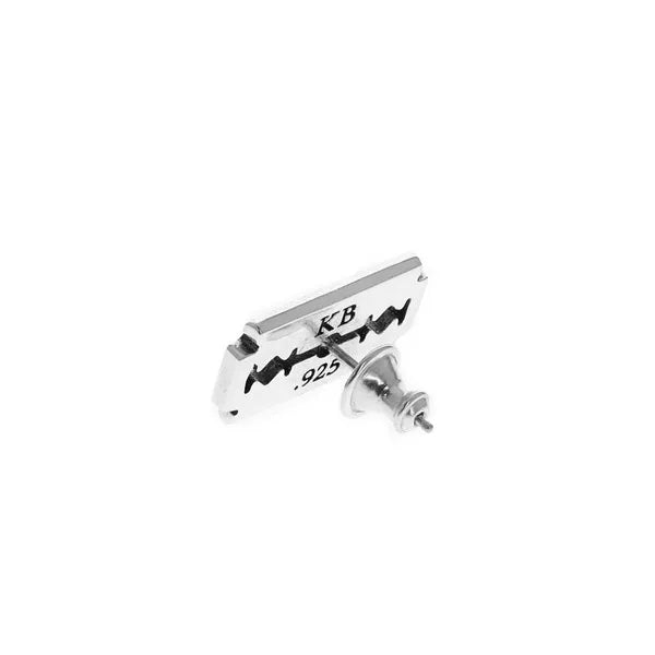Razor Blade Single Stud Earring