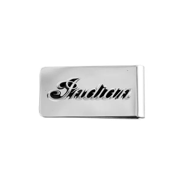 Indian Script Logo Money Clip