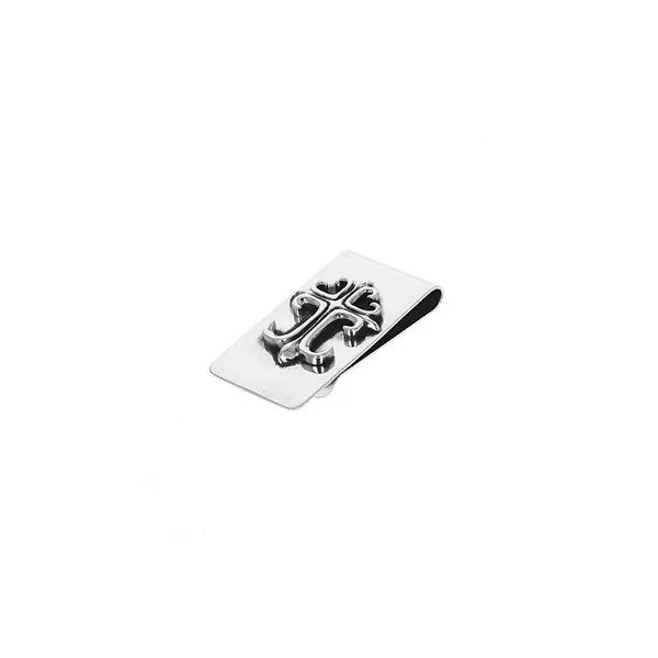 Money Clip With Cross