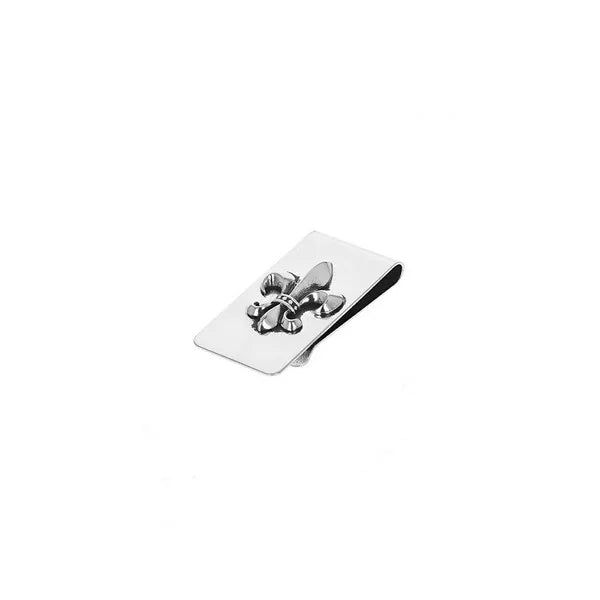 Money Clip With Fleur De Lis